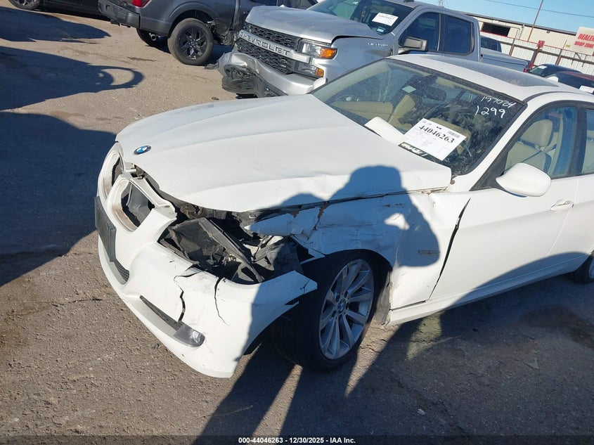 2011 BMW 3er VIN WBAPH7C51BE675009 IAAI salvage auction — FRONT END, Salvage (Texas), sold $350 on 2026-07-22 (photo 6)