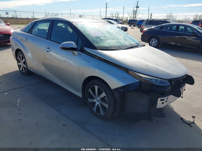 2019 Toyota Mirai VIN JTDBVRBDXKA006870 IAAI salvage auction — FRONT END, Salvage Title (California), sold $25 on 2026-07-24 (photo 1)