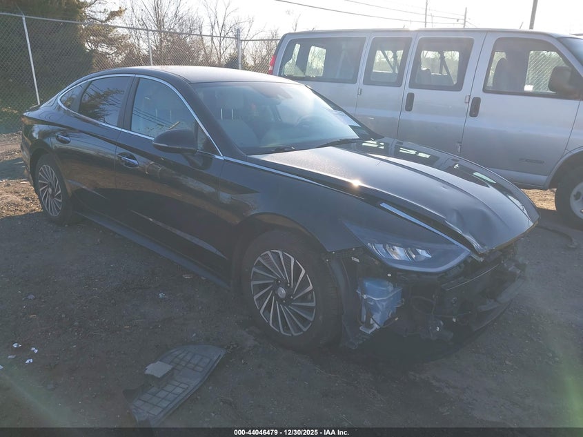 2021 Hyundai Sonata VIN KMHL34JJ9MA026465 IAAI salvage auction — FRONT END, Salvage (Virginia), sold $1,600 on 2026-07-28 (photo 1)