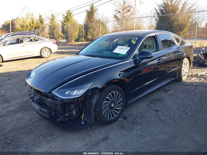 2021 Hyundai Sonata VIN KMHL34JJ9MA026465 IAAI salvage auction — FRONT END, Salvage (Virginia), sold $1,600 on 2026-07-28 (photo 2)
