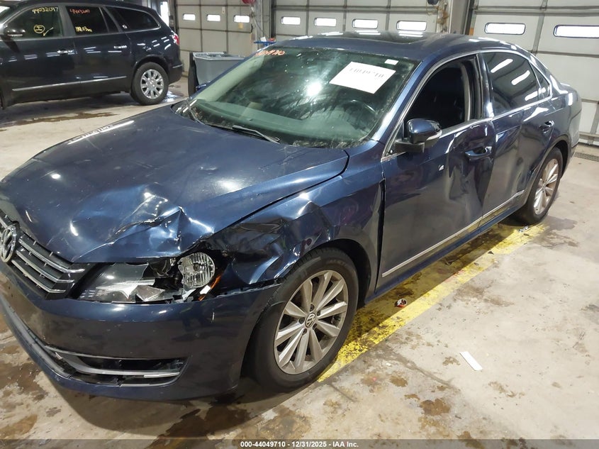2013 Volkswagen Passat VIN 1VWCP7A36DC032964 IAAI salvage auction — SIDE, Salvage (Indiana), sold $650 on 2026-07-10 (photo 6)