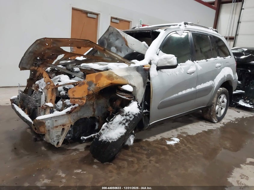 2004 Toyota Rav 4 VIN JTEHD20V746018833 IAAI salvage auction — BURN, Scrap (Michigan), sold $25 on 2026-07-27 (photo 2)
