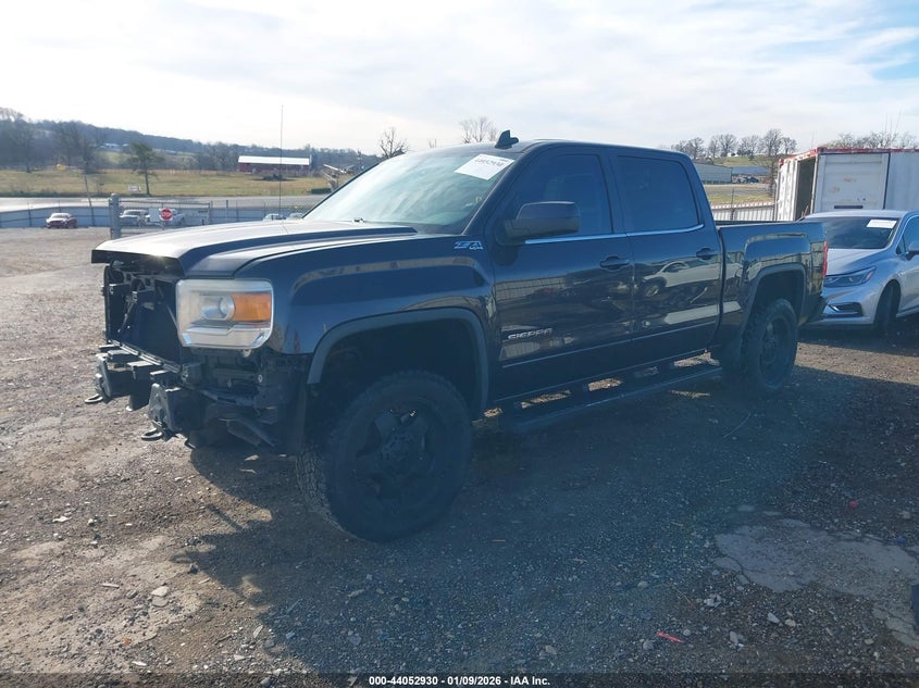 2015 Gmc Sierra 1500 VIN 3GTU2UEC8FG496627 IAAI salvage auction — FRONT END, Clear (Arkansas), sold $6,050 on 2026-07-09 (photo 2)