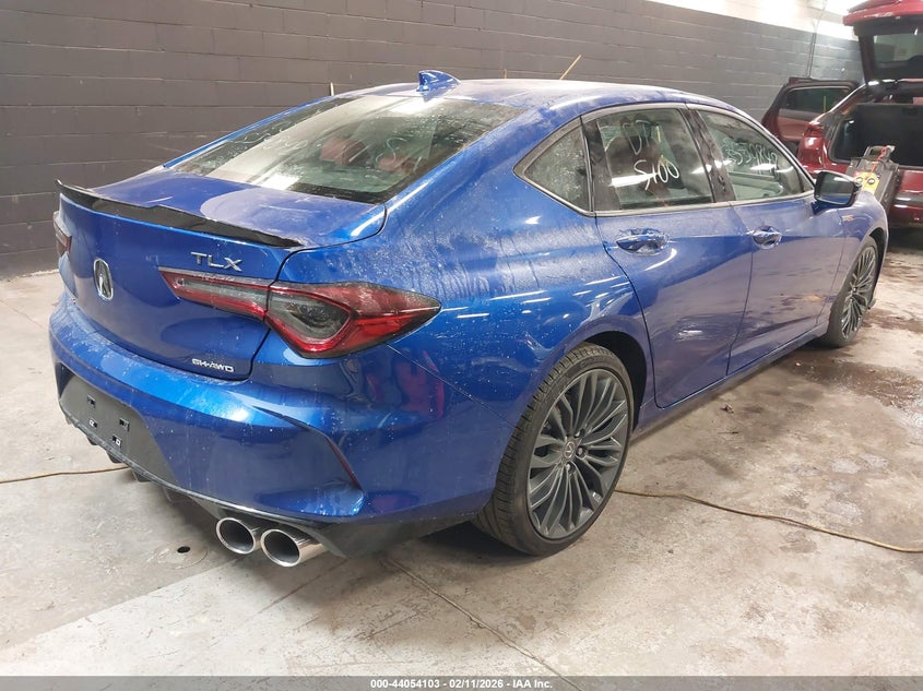 2023 Acura Tlx VIN 19UUB7F02PA003774 IAAI salvage auction — THEFT, Salvage Title, sold $26,950 on 2026-08-25 (photo 4)