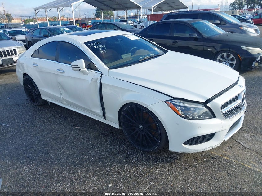 2015 Mercedes-benz Cls-class VIN WDDLJ6FB2FA155454 IAAI salvage auction — RIGHT SIDE, Other, sold $2,050 on 2026-07-29 (photo 1)