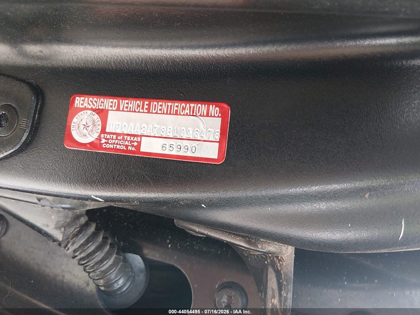 2011 Porsche Panamera VIN WP0AA2A73BL016476 IAAI salvage auction — THEFT, Salvage (Texas), sold $725 on 2026-07-28 (photo 9)
