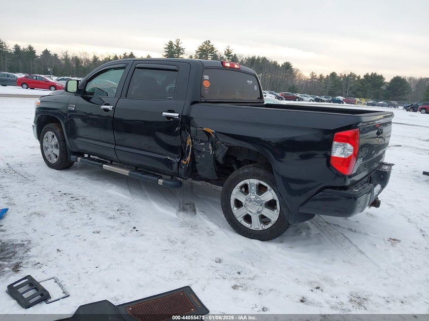 2018 Toyota Tundra VIN 5TFAY5F17JX715215 IAAI salvage auction — LEFT SIDE, Salvage (New Hampshire), sold $13,100 on 2026-07-17 (photo 3)