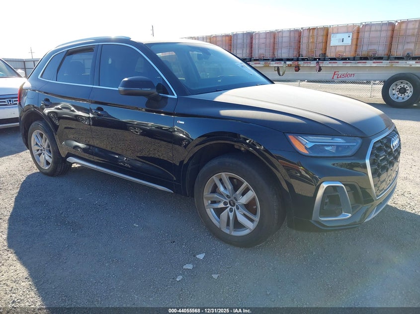 2022 Audi Q5 VIN WA1GAAFY2N2067588 IAAI salvage auction — REAR END, Other, sold $8,550 on 2026-07-07 (photo 1)