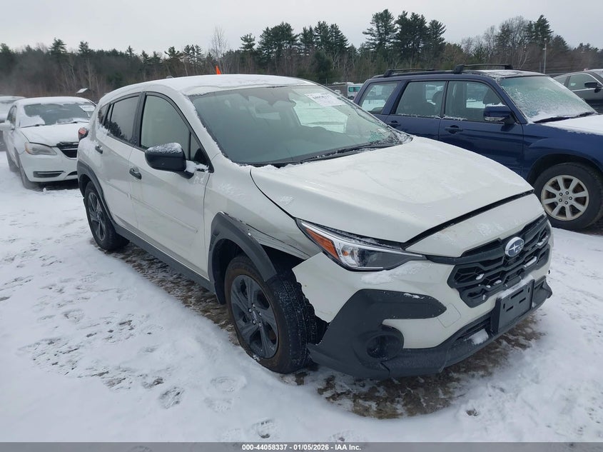 2025 Subaru Crosstrek VIN JF2GUABC3S8226555 IAAI salvage auction — ALL OVER, Salvage (New Hampshire), sold $6,900 on 2026-07-17 (photo 1)
