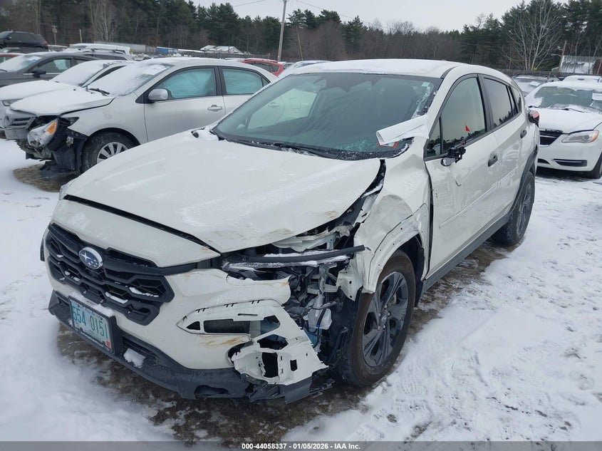 2025 Subaru Crosstrek VIN JF2GUABC3S8226555 IAAI salvage auction — ALL OVER, Salvage (New Hampshire), sold $6,900 on 2026-07-17 (photo 2)