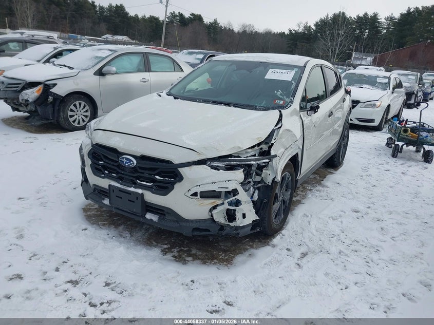 2025 Subaru Crosstrek VIN JF2GUABC3S8226555 IAAI salvage auction — ALL OVER, Salvage (New Hampshire), sold $6,900 on 2026-07-17 (photo 6)