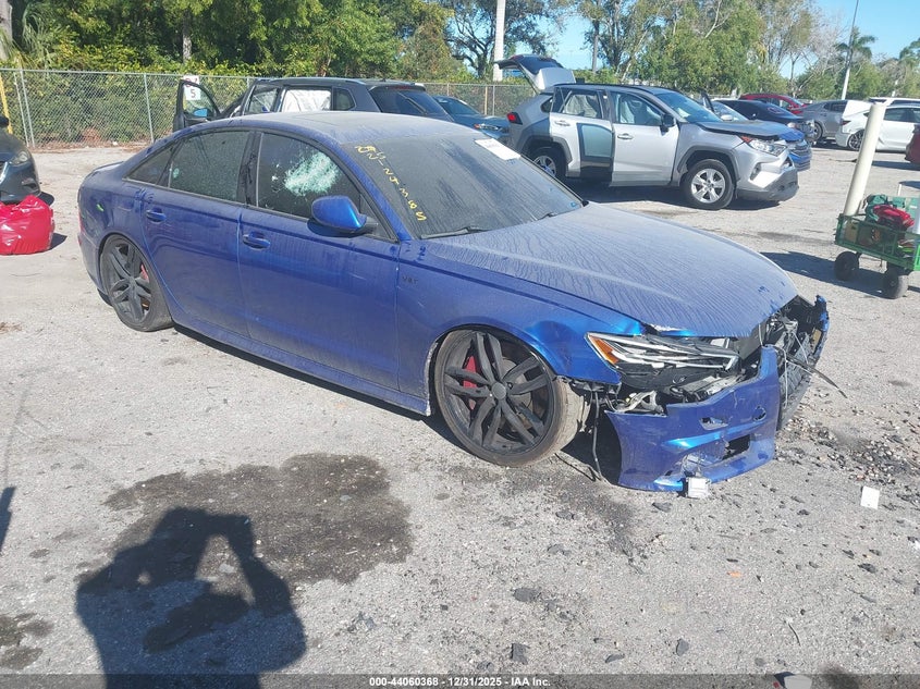 2018 Audi S6 VIN WAUHFAFC4JN086584 IAAI salvage auction — FRONT END, Other, sold $9,400 on 2026-07-13 (photo 1)