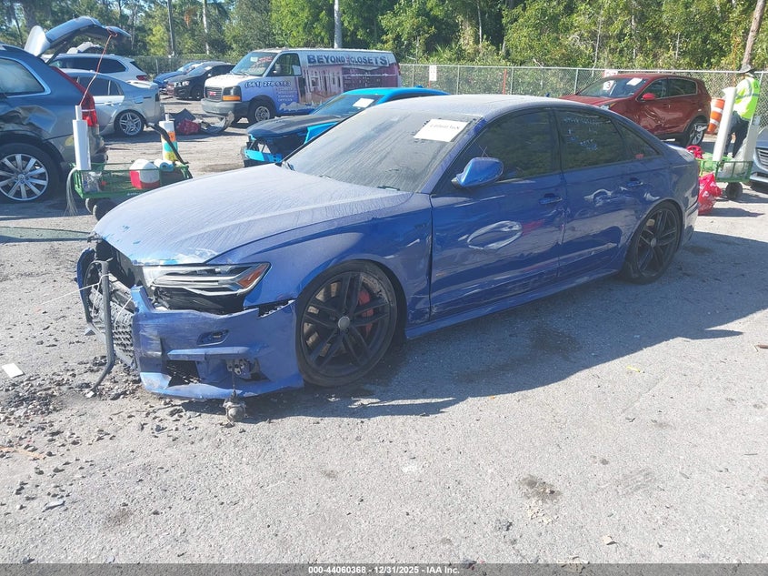 2018 Audi S6 VIN WAUHFAFC4JN086584 IAAI salvage auction — FRONT END, Other, sold $9,400 on 2026-07-13 (photo 2)