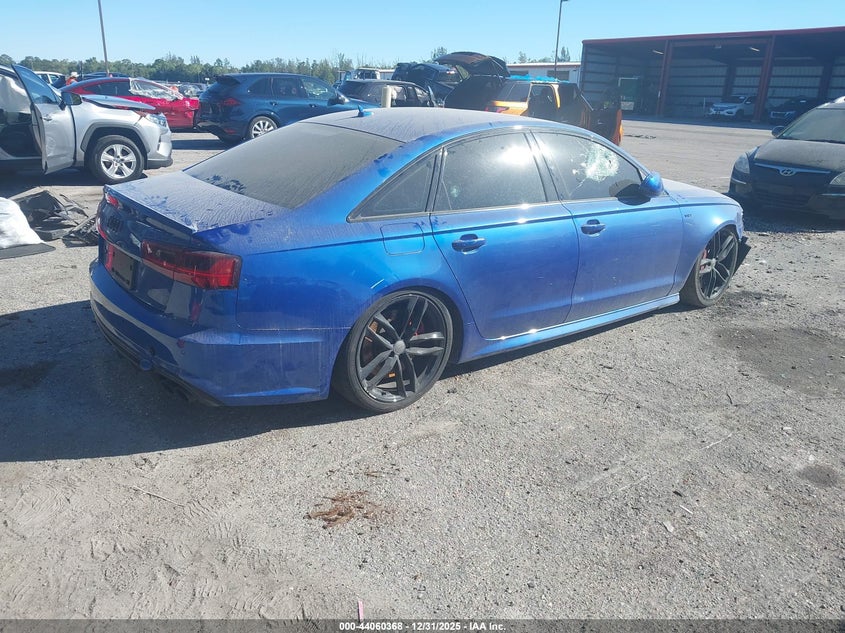 2018 Audi S6 VIN WAUHFAFC4JN086584 IAAI salvage auction — FRONT END, Other, sold $9,400 on 2026-07-13 (photo 4)