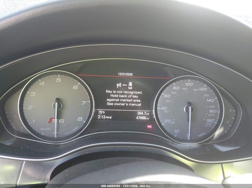 2018 Audi S6 VIN WAUHFAFC4JN086584 IAAI salvage auction — FRONT END, Other, sold $9,400 on 2026-07-13 (photo 7)