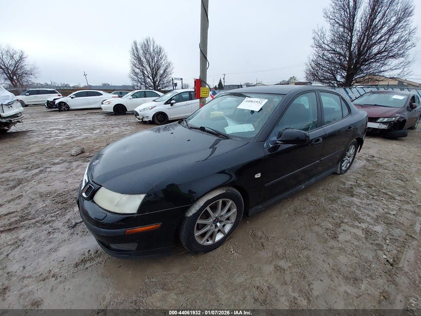 2003 Saab 9-3 VIN YS3FB49S331042797 IAAI salvage auction — LEFT REAR, Clear (Illinois), sold $450 on 2026-07-28 (photo 2)