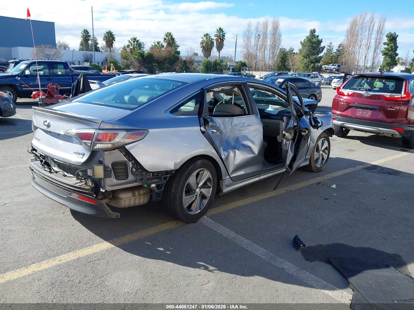 2016 Hyundai Sonata hybrid VIN KMHE34L17GA031402 IAAI salvage auction — FRONT END, Other, sold $1,500 on 2026-07-06 (photo 4)