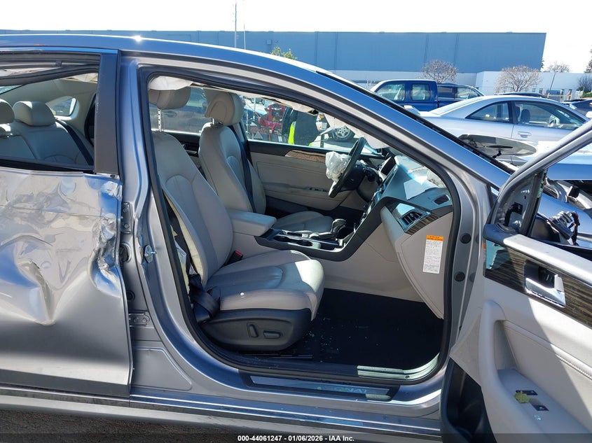 2016 Hyundai Sonata hybrid VIN KMHE34L17GA031402 IAAI salvage auction — FRONT END, Other, sold $1,500 on 2026-07-06 (photo 5)