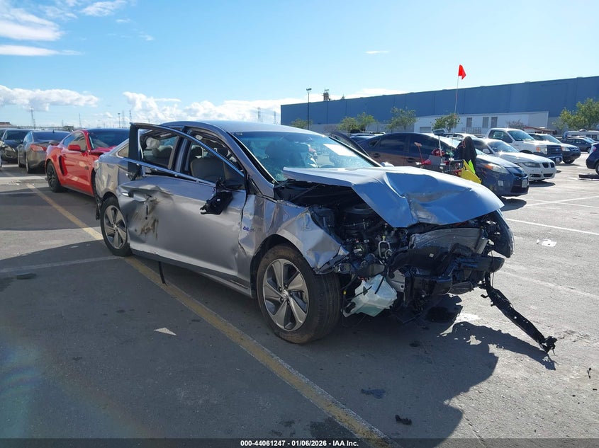 2016 Hyundai Sonata hybrid VIN KMHE34L17GA031402 IAAI salvage auction — FRONT END, Other, sold $1,500 on 2026-07-06 (photo 6)