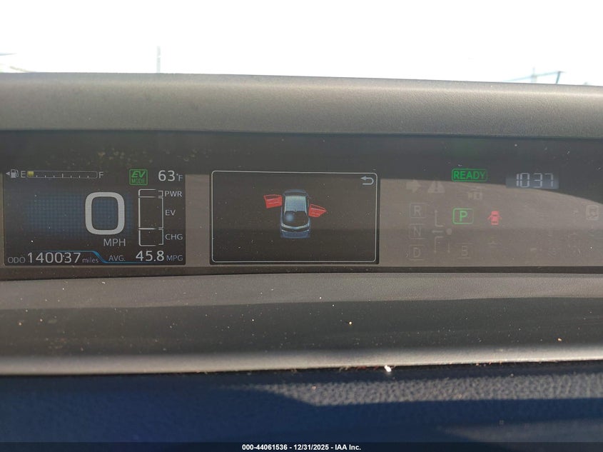 2020 Toyota Prius prime VIN JTDKARFP6L3160319 IAAI salvage auction — RIGHT SIDE, Clear (Oklahoma), sold $7,300 on 2026-07-30 (photo 7)
