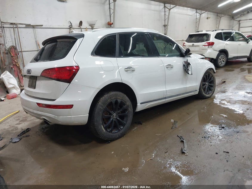 2015 Audi Q5 VIN WA1LFAFPXFA037298 IAAI salvage auction — FRONT END, Salvage Title, sold $300 on 2026-07-16 (photo 4)