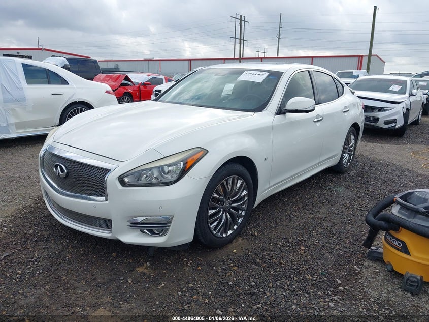 2015 Infiniti Q70 VIN JN1BY1AP4FM541639 IAAI salvage auction — REAR END, Other, sold $1,050 on 2026-07-15 (photo 2)