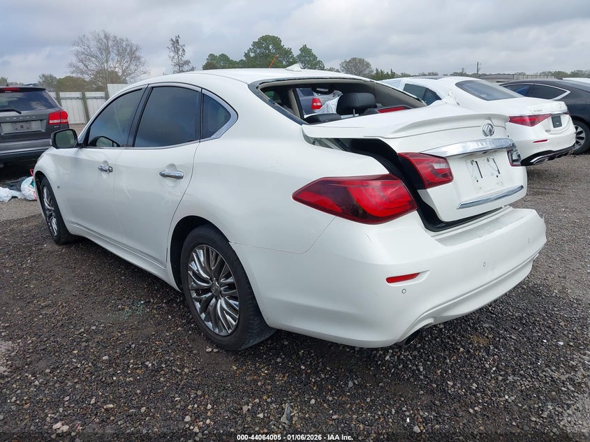 2015 Infiniti Q70 VIN JN1BY1AP4FM541639 IAAI salvage auction — REAR END, Other, sold $1,050 on 2026-07-15 (photo 3)