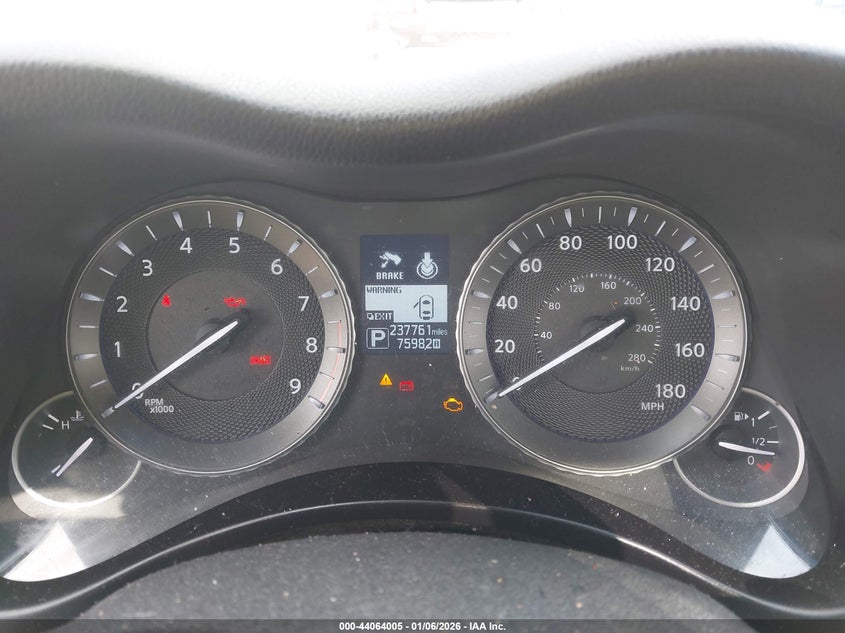2015 Infiniti Q70 VIN JN1BY1AP4FM541639 IAAI salvage auction — REAR END, Other, sold $1,050 on 2026-07-15 (photo 7)