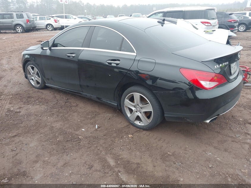 2016 Mercedes-benz Cla-class VIN WDDSJ4GB2GN353492 IAAI salvage auction — UNKNOWN, Clear (Alabama), sold $1,150 on 2026-08-19 (photo 3)
