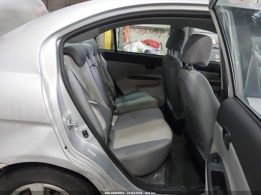 2010 Hyundai Accent VIN KMHCN4AC4AU471718 IAAI salvage auction — FRONT & REAR, Clear (Indiana), sold $250 on 2026-07-10 (photo 8)
