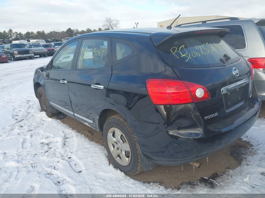 2011 Nissan Rogue sport VIN JN8AS5MV8BW672958 IAAI salvage auction — LEFT FRONT, Bill Of Sale (New York), sold $425 on 2026-07-14 (photo 3)
