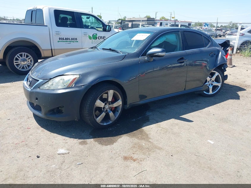 2009 Lexus Is 350 VIN JTHBE262995023208 IAAI salvage auction — REAR END, Salvage (Idaho), sold $500 on 2026-07-15 (photo 2)