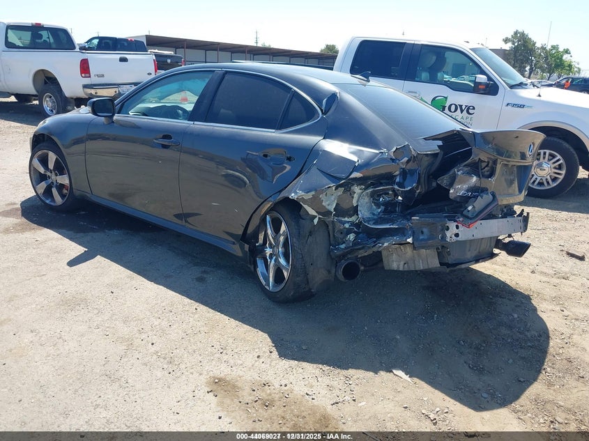 2009 Lexus Is 350 VIN JTHBE262995023208 IAAI salvage auction — REAR END, Salvage (Idaho), sold $500 on 2026-07-15 (photo 3)