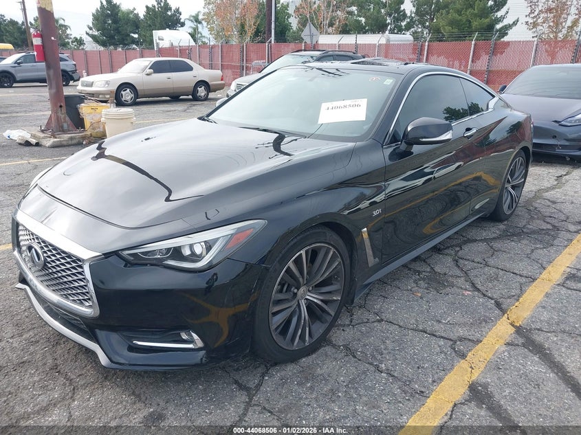 2017 Infiniti Q60 VIN JN1EV7EK8HM362126 IAAI salvage auction — LEFT & RIGHT, Clear (California), sold $2,050 on 2026-07-29 (photo 2)