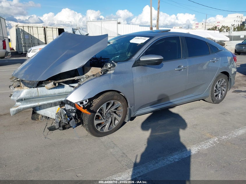 2016 Honda Civic VIN 19XFC2F79GE001490 IAAI salvage auction — FRONT & REAR, Other, sold $1,250 on 2026-08-22 (photo 2)