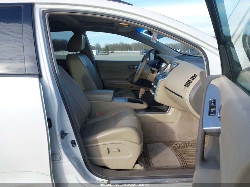 2012 Nissan Murano VIN JN8AZ1MW3CW206708 IAAI salvage auction — RIGHT SIDE, Salvage (Indiana), sold $1,100 on 2026-07-17 (photo 5)