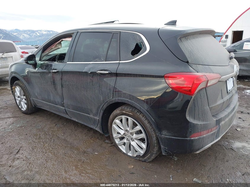 2020 Buick Envision VIN LRBFX4SX4LD036809 IAAI salvage auction — RIGHT SIDE, Salvage (Montana), sold $200 on 2026-07-15 (photo 3)