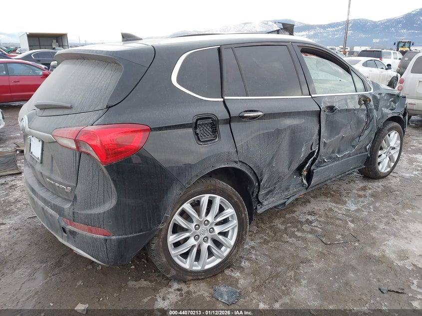 2020 Buick Envision VIN LRBFX4SX4LD036809 IAAI salvage auction — RIGHT SIDE, Salvage (Montana), sold $200 on 2026-07-15 (photo 4)