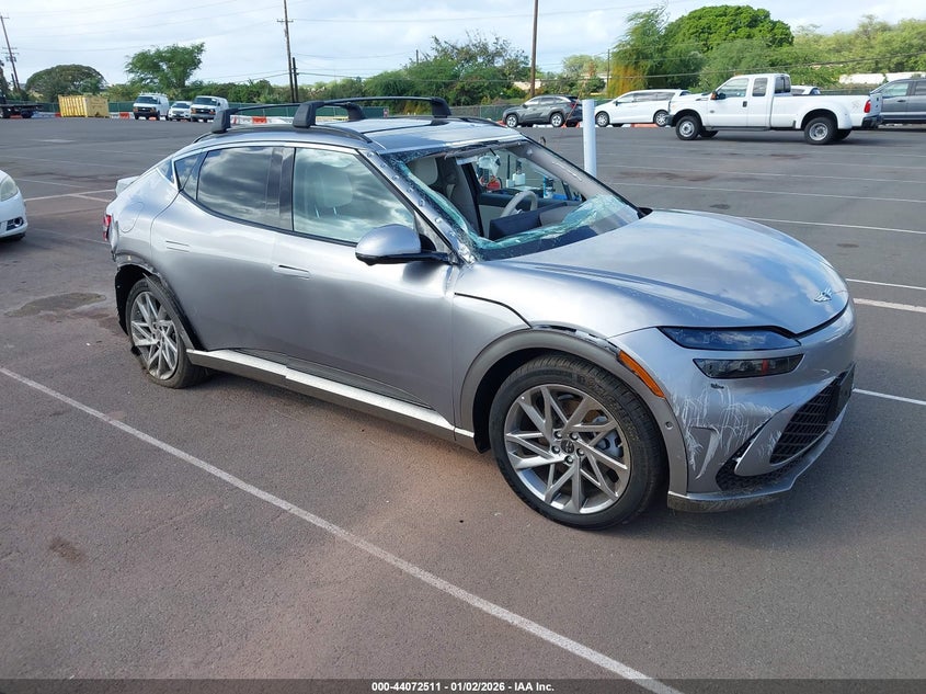 2025 Genesis Gv60 VIN KMUKCDSC8SU027132 IAAI salvage auction — ALL OVER, Salvage (Hawaii), sold $4,500 on 2026-08-20 (photo 1)