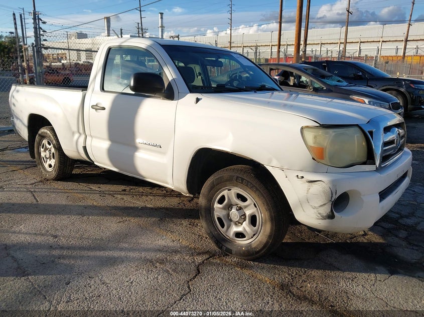 2009 Toyota Tacoma VIN 5TENX22N19Z670577 IAAI salvage auction — LEFT REAR, Salvage (California), sold $2,350 on 2026-07-14 (photo 1)
