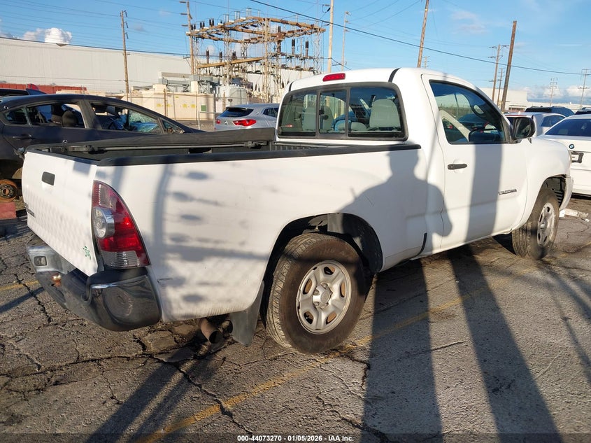 2009 Toyota Tacoma VIN 5TENX22N19Z670577 IAAI salvage auction — LEFT REAR, Salvage (California), sold $2,350 on 2026-07-14 (photo 4)
