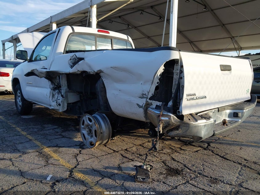 2009 Toyota Tacoma VIN 5TENX22N19Z670577 IAAI salvage auction — LEFT REAR, Salvage (California), sold $2,350 on 2026-07-14 (photo 6)