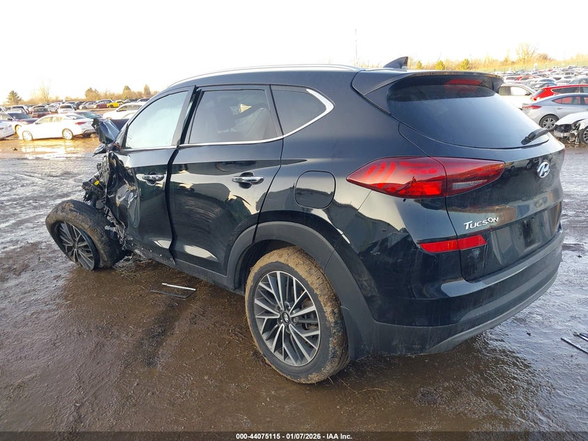 2021 Hyundai Tucson VIN KM8J33AL8MU361265 IAAI salvage auction — FRONT END, Salvage (Illinois), sold $3,100 on 2026-07-15 (photo 3)