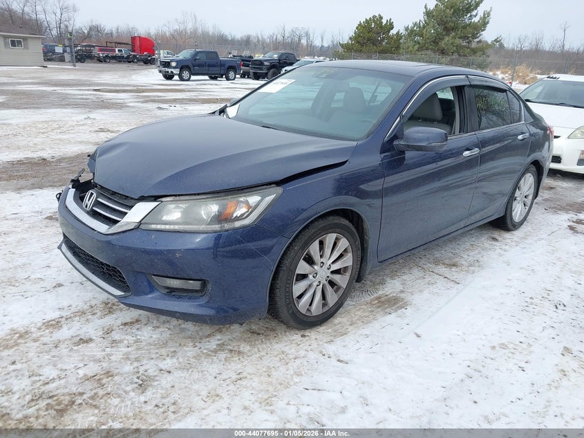 2015 Honda Accord VIN 1HGCR2F89FA042053 IAAI salvage auction — Front End, Clear (Wisconsin), sold $1,750 on 2026-01-27 (photo 2)