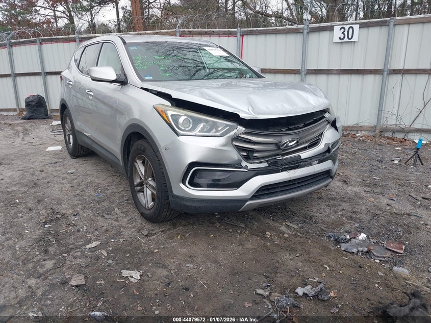 2017 Hyundai Santa fe VIN 5XYZT3LB9HG419077 IAAI salvage auction — FRONT END, Salvage (Idaho), sold $2,050 on 2026-08-02 (photo 1)