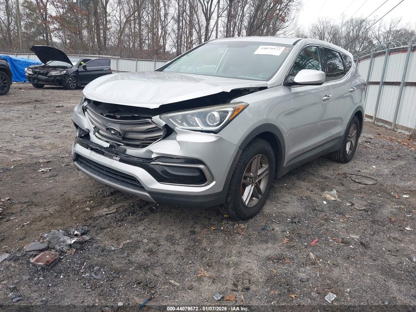 2017 Hyundai Santa fe VIN 5XYZT3LB9HG419077 IAAI salvage auction — FRONT END, Salvage (Idaho), sold $2,050 on 2026-08-02 (photo 2)