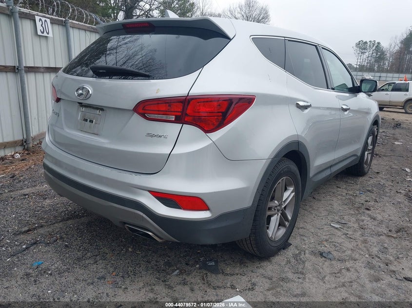 2017 Hyundai Santa fe VIN 5XYZT3LB9HG419077 IAAI salvage auction — FRONT END, Salvage (Idaho), sold $2,050 on 2026-08-02 (photo 4)