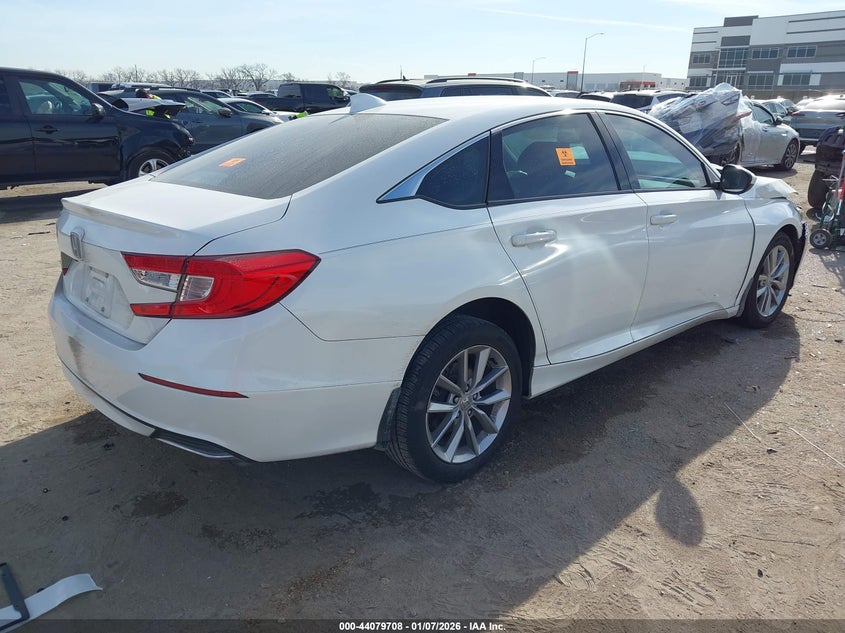 2022 Honda Accord VIN 1HGCV1F16NA021720 IAAI salvage auction — BIO HAZARD, Salvage Title, sold $2,875 on 2026-07-21 (photo 4)