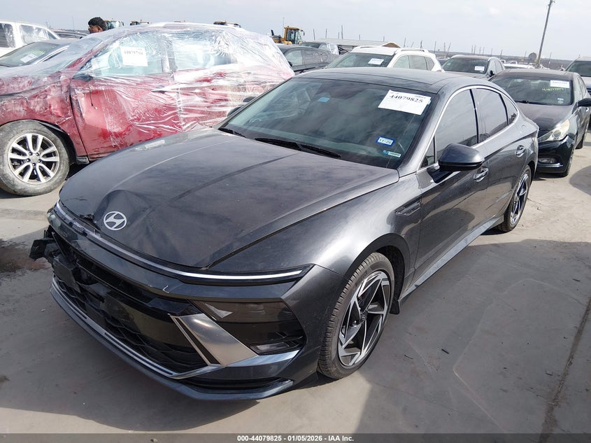 2024 Hyundai Sonata VIN KMHL14JA8RA422836 IAAI salvage auction — FRONT END, Salvage Title, sold $10,000 on 2026-07-14 (photo 2)