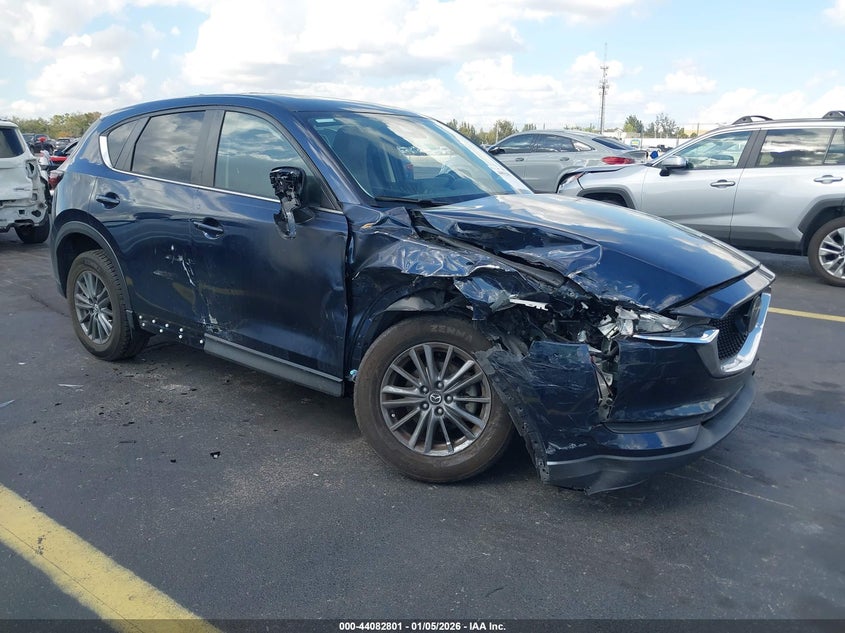 2021 Mazda Cx-5 VIN JM3KFBCM7M0466202 IAAI salvage auction — RIGHT SIDE, Certificate Of Destruction (Florida), sold $5,450 on 2026-07-09 (photo 1)
